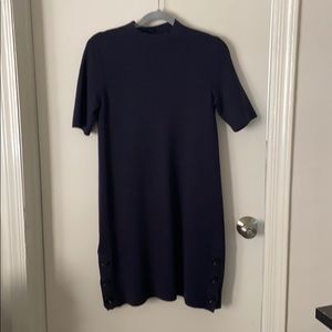 Ann Taylor short sleeved sweater dress Size M